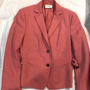 A-K-R-I-S *punto wool blazer